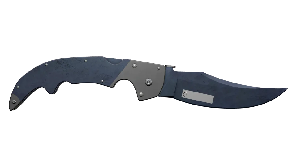★ StatTrak™ Falchion Knife | Blue Steel (Field-Tested) thumbnail