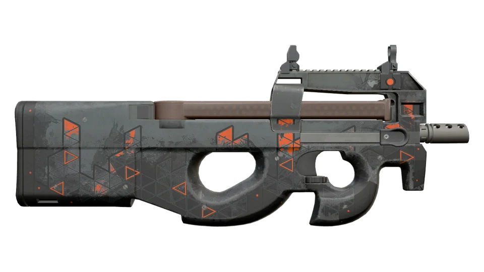 P90 | Trigon (Battle-Scarred) thumbnail