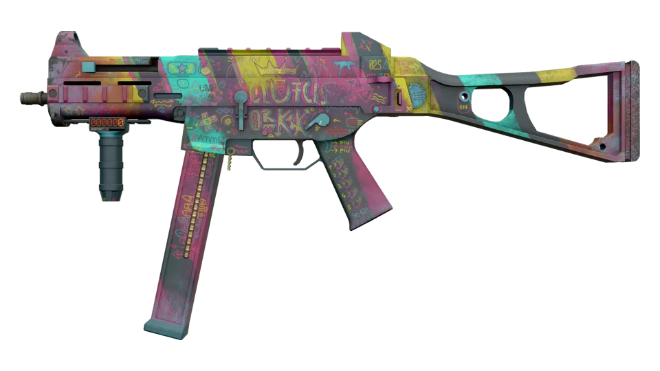 StatTrak™ UMP-45 | Wild Child (Well-Worn) thumbnail