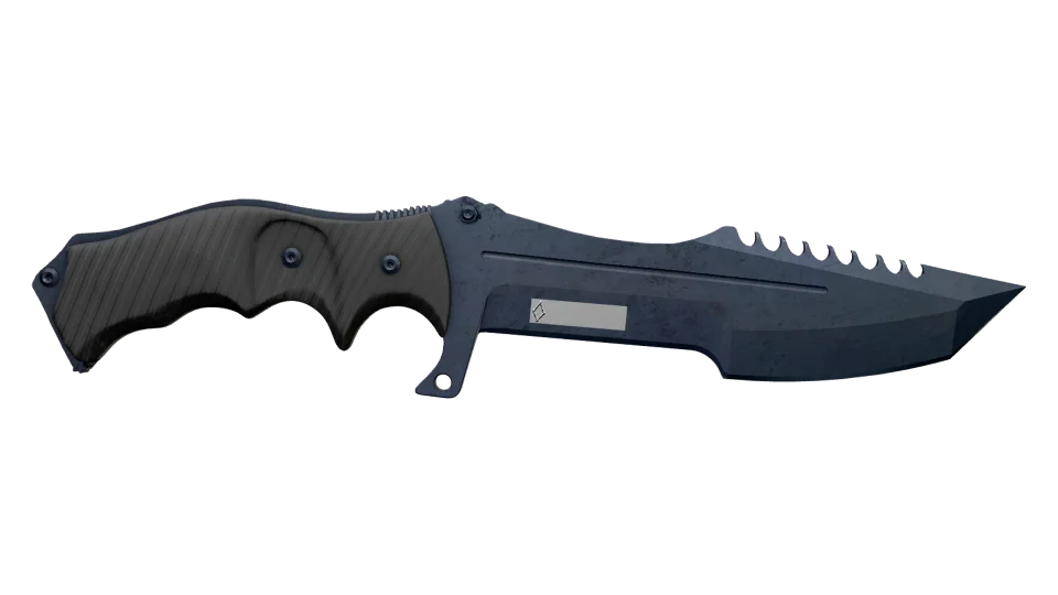 ★ StatTrak™ Huntsman Knife | Blue Steel (Well-Worn) thumbnail