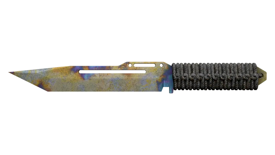 ★ Paracord Knife | Case Hardened (Well-Worn) thumbnail