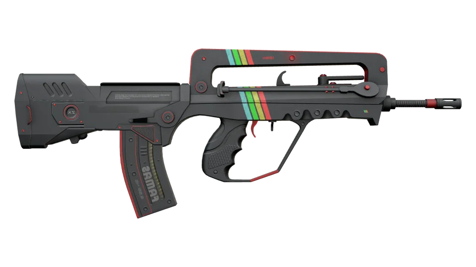 StatTrak™ FAMAS | ZX Spectron (Battle-Scarred) thumbnail