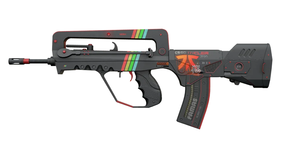StatTrak™ FAMAS | ZX Spectron (Battle-Scarred)