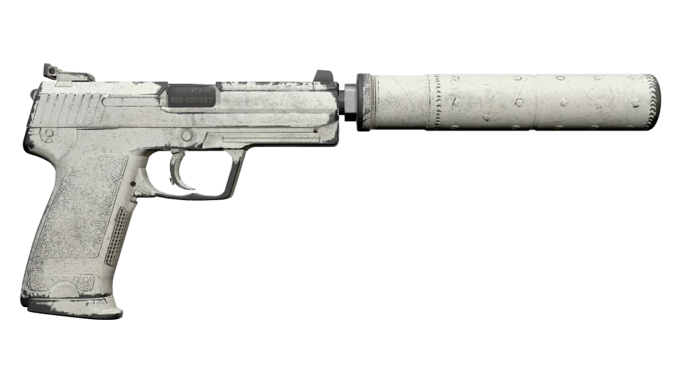 USP-S | Whiteout (Battle-Scarred) thumbnail