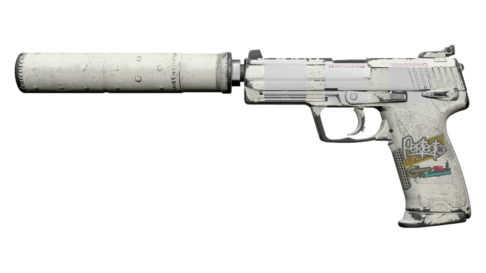USP-S | Whiteout (Battle-Scarred)