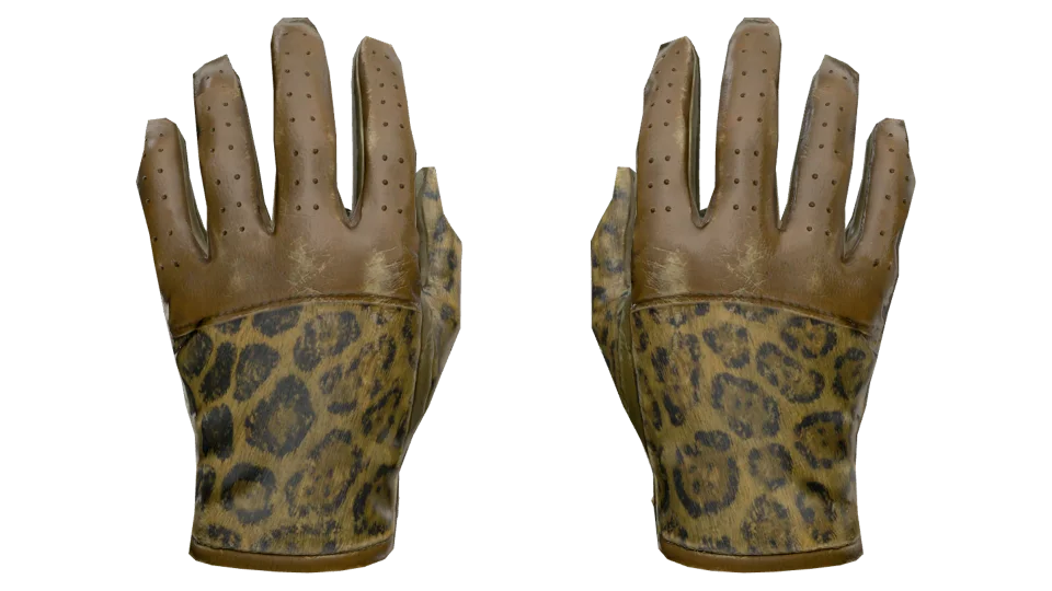 ★ Driver Gloves | Queen Jaguar (Well-Worn)