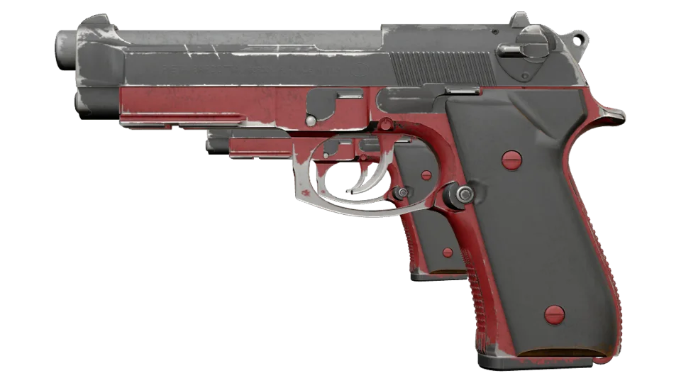 Dual Berettas | Panther (Battle-Scarred) thumbnail