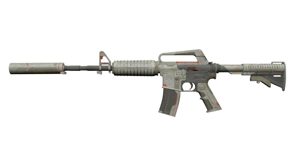 Miniatura de StatTrak™ M4A1-S | Mecha Industries (Battle-Scarred)