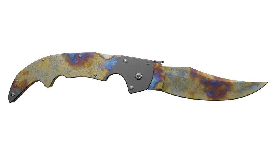 ★ Falchion Knife | Case Hardened (Well-Worn) thumbnail