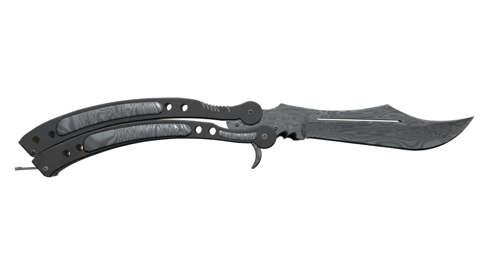 ★ Butterfly Knife | Damascus Steel (Well-Worn) thumbnail