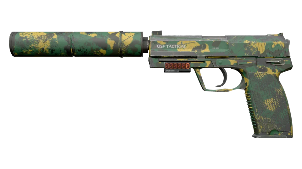 StatTrak™ USP-S | Overgrowth (Well-Worn) thumbnail