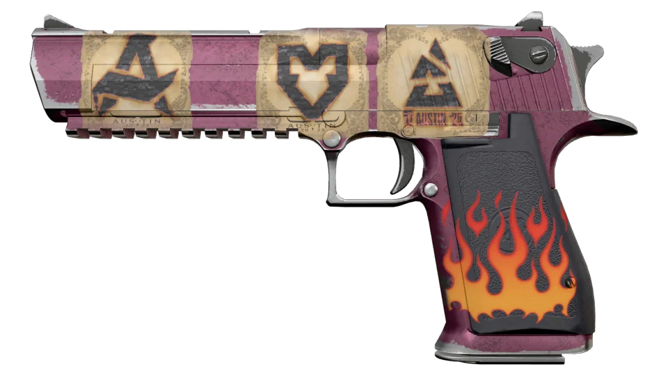 Desert Eagle | Mulberry (Battle-Scarred) thumbnail
