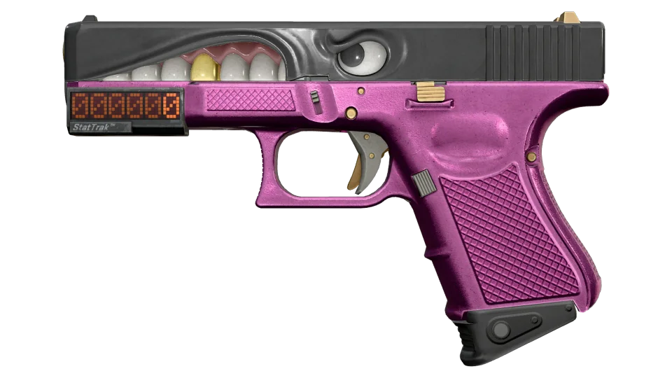 StatTrak™ Glock-18 | Gold Toof (Minimal Wear)