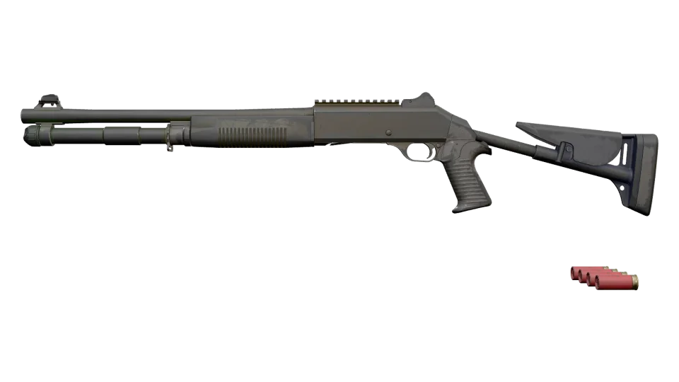 XM1014 | Halftone Shift (Battle-Scarred)