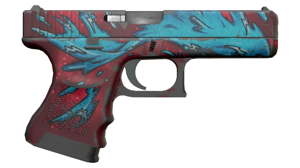 Glock-18 | Water Elemental (Battle-Scarred) thumbnail