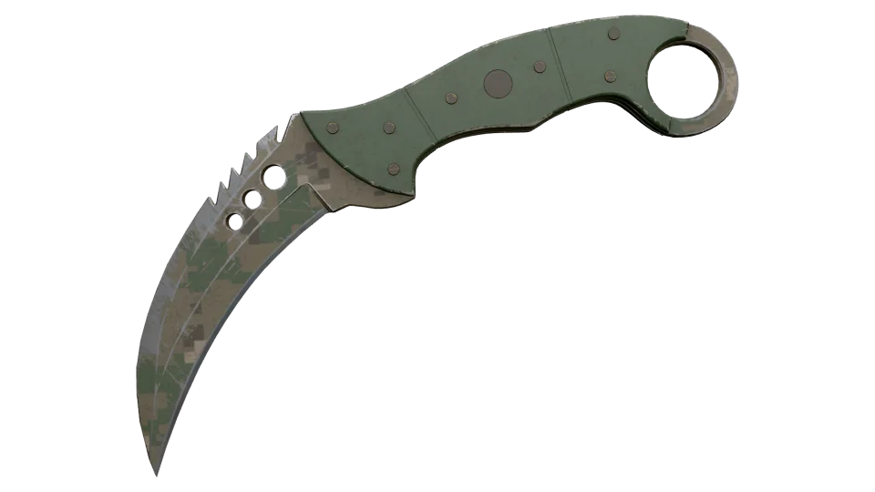 ★ Talon Knife | Forest DDPAT (Battle-Scarred) thumbnail