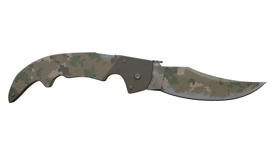 ★ Falchion Knife | Forest DDPAT (Well-Worn) thumbnail