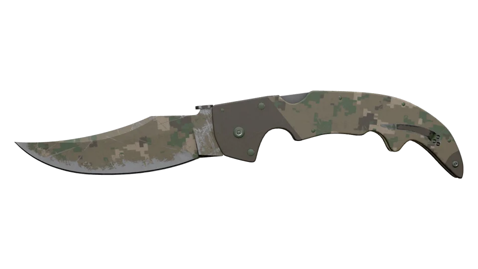 ★ Falchion Knife | Forest DDPAT (Well-Worn) thumbnail