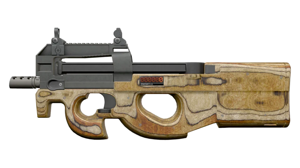 StatTrak™ P90 | Shapewood (Field-Tested)