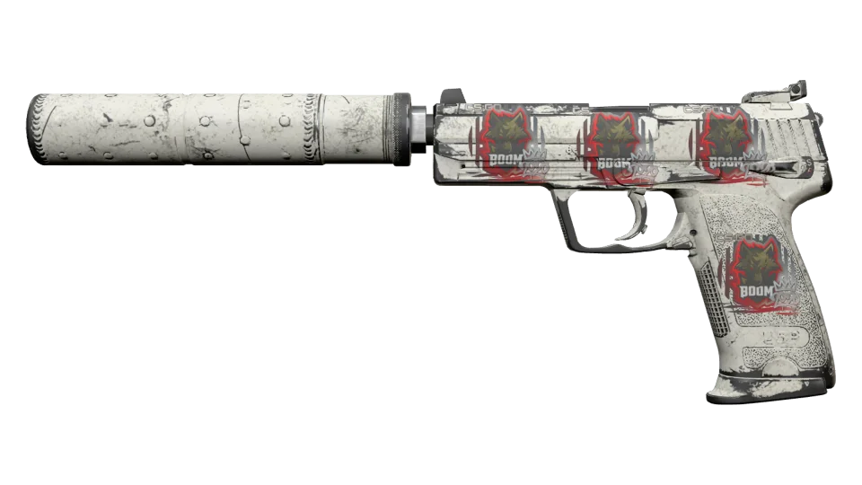 USP-S | Whiteout (Battle-Scarred) thumbnail