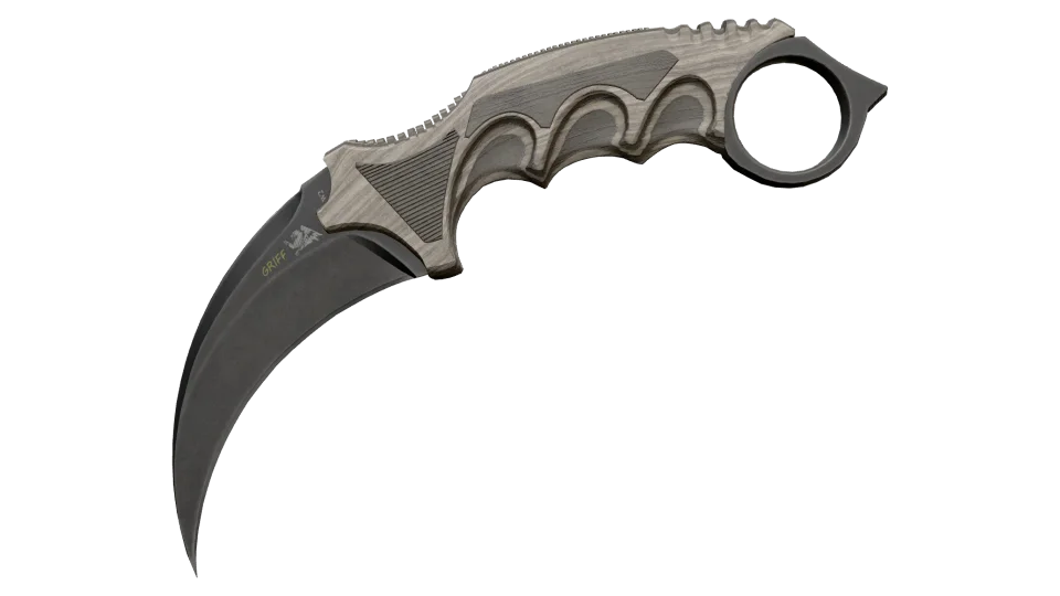 ★ Karambit | Black Laminate (Field-Tested)