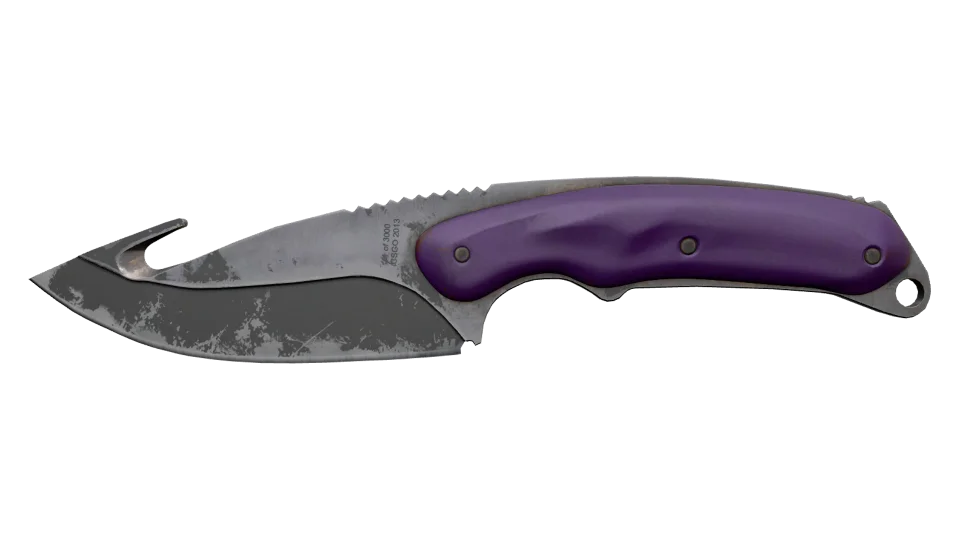 ★ StatTrak™ Gut Knife | Ultraviolet (Battle-Scarred) thumbnail
