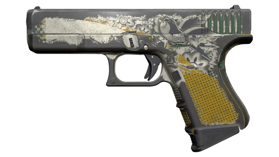 Miniature de Glock-18 | Glockingbird (Battle-Scarred)