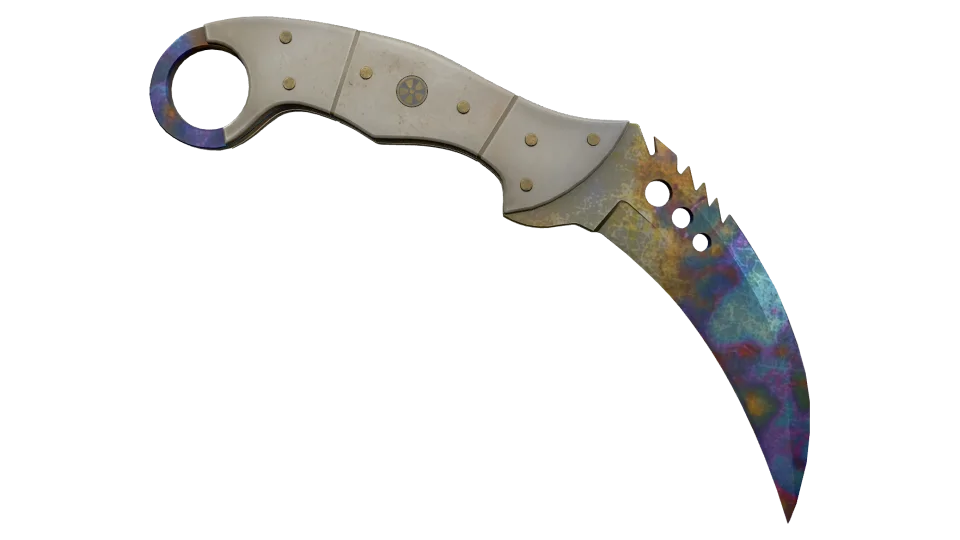 ★ Talon Knife | Case Hardened (Well-Worn) thumbnail