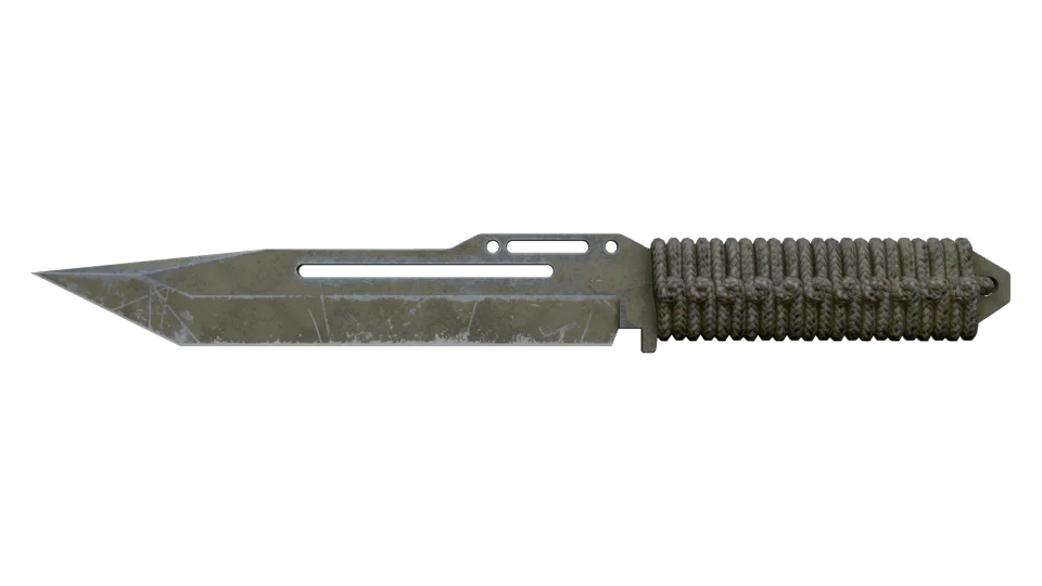 ★ Paracord Knife | Safari Mesh (Battle-Scarred)
