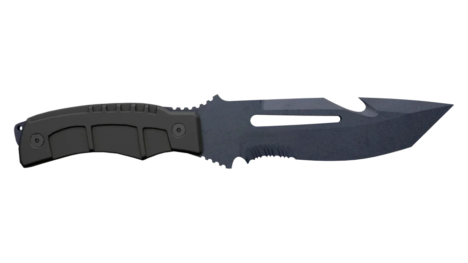 ★ Survival Knife | Blue Steel (Battle-Scarred) thumbnail