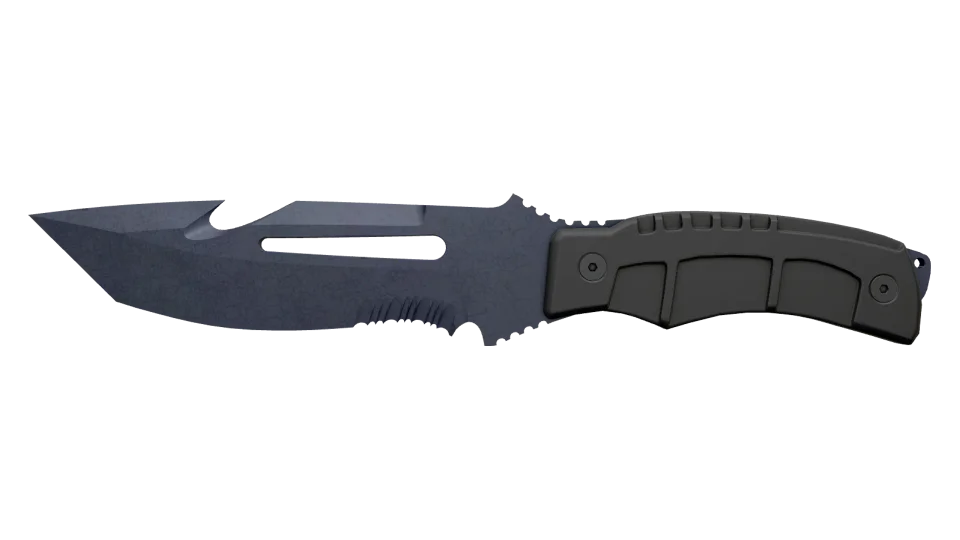 ★ Survival Knife | Blue Steel (Battle-Scarred) thumbnail