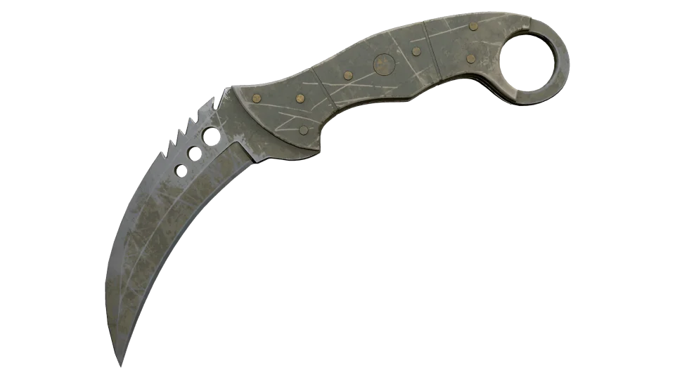 ★ Talon Knife | Safari Mesh (Battle-Scarred)
