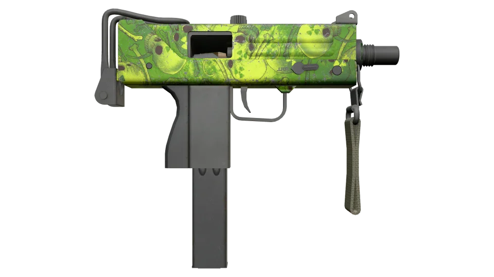 MAC-10 | Nuclear Garden (Well-Worn) thumbnail