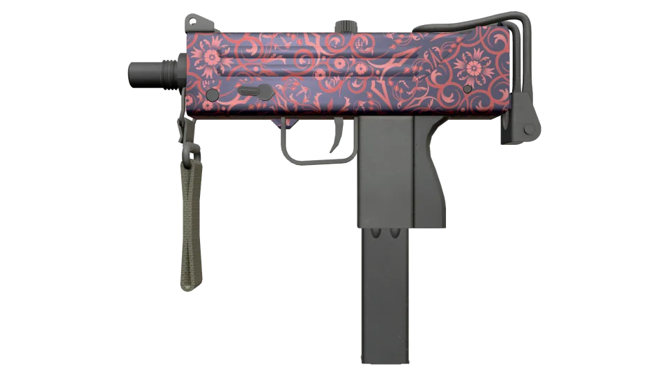 MAC-10 | Red Filigree (Factory New)