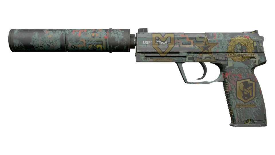 Souvenir USP-S | Ancient Visions (Well-Worn) thumbnail