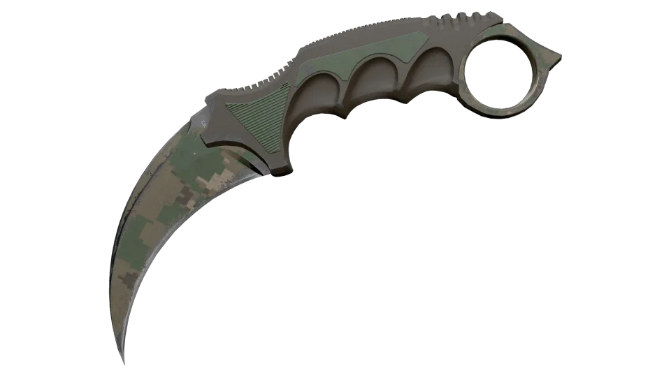 ★ Karambit | Forest DDPAT (Well-Worn)