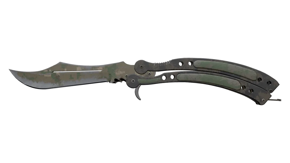 ★ Butterfly Knife | Forest DDPAT (Battle-Scarred)