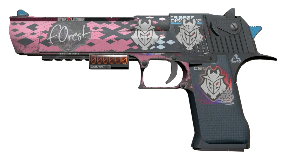 Vorschau von StatTrak™ Desert Eagle | Trigger Discipline (Well-Worn)