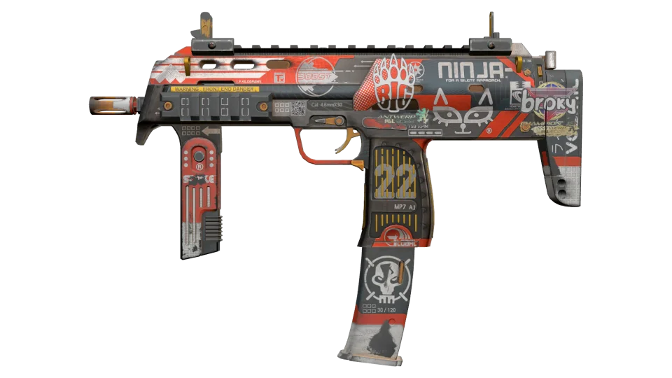 MP7 | Bloodsport (Field-Tested) thumbnail