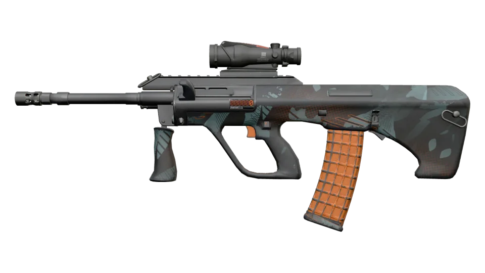 StatTrak™ AUG | Amber Slipstream (Field-Tested)