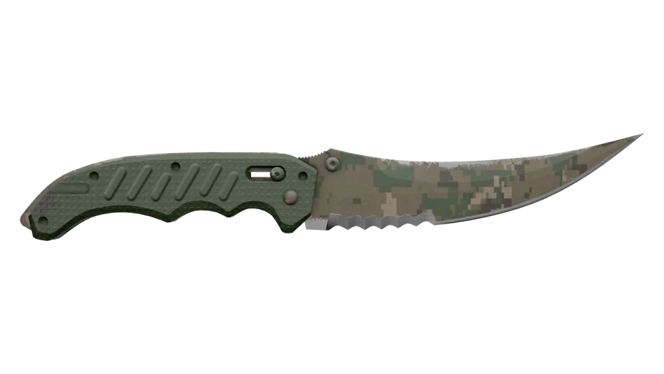 Vorschau von ★ Flip Knife | Forest DDPAT (Well-Worn)