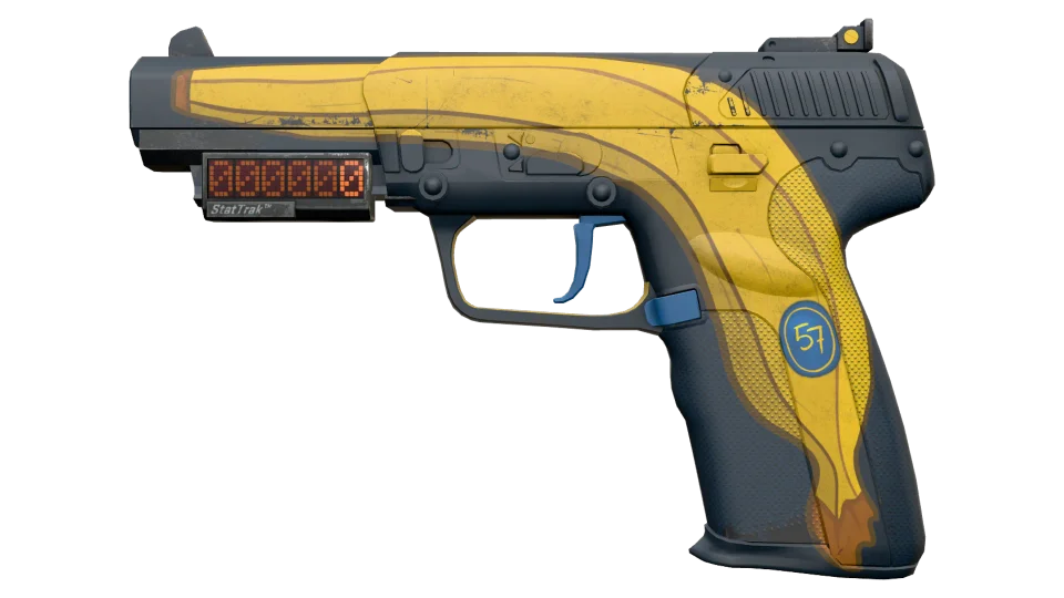StatTrak™ Five-SeveN | Monkey Business (Well-Worn) thumbnail