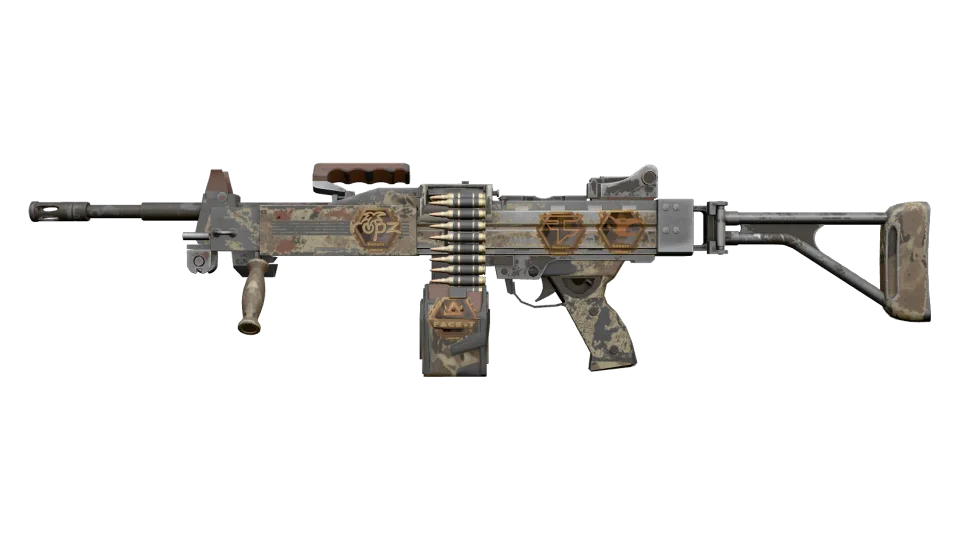 Souvenir Negev | CaliCamo (Battle-Scarred)