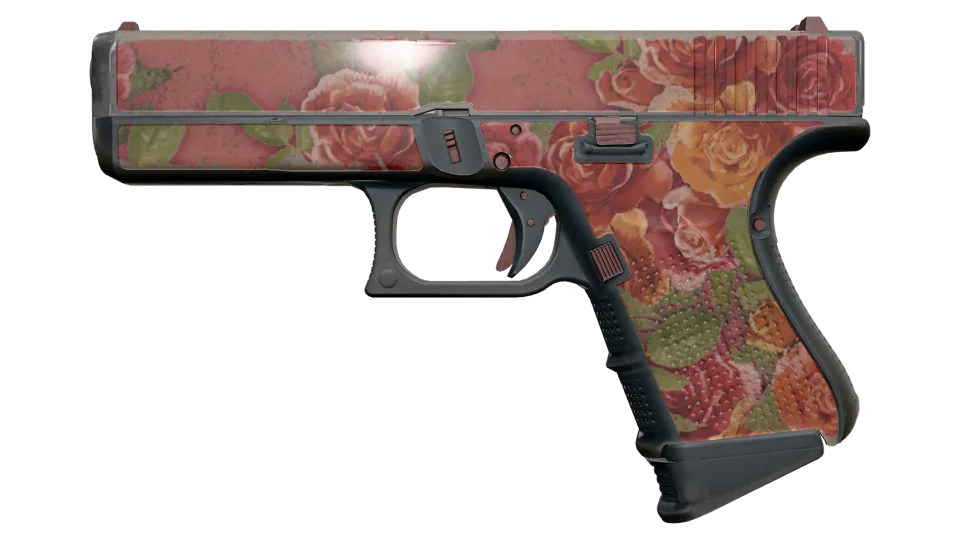 Glock-18 | Coral Bloom (Well-Worn)