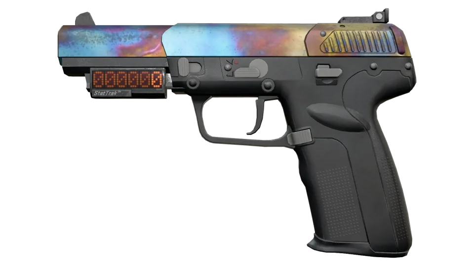 StatTrak™ Five-SeveN | Case Hardened (Well-Worn)