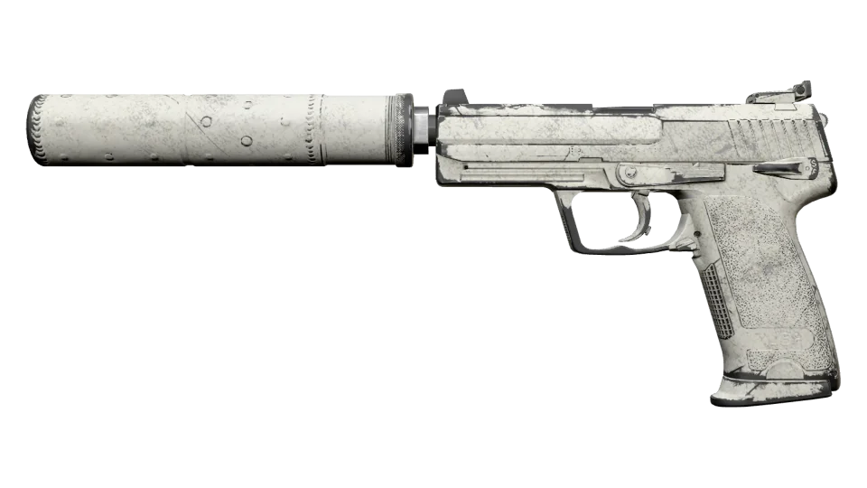 USP-S | Whiteout (Battle-Scarred)
