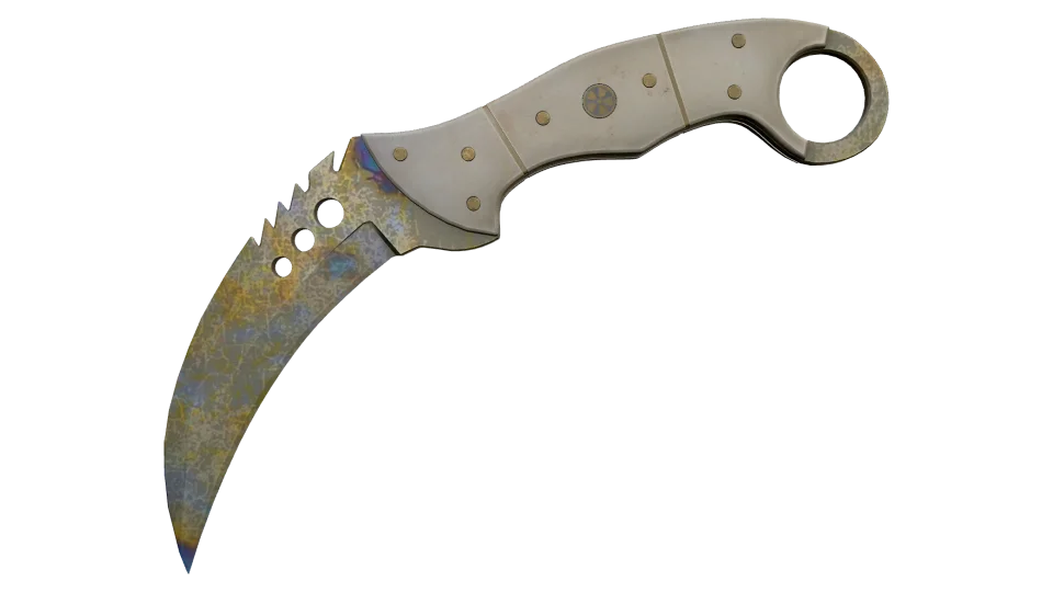 ★ Talon Knife | Case Hardened (Well-Worn) thumbnail