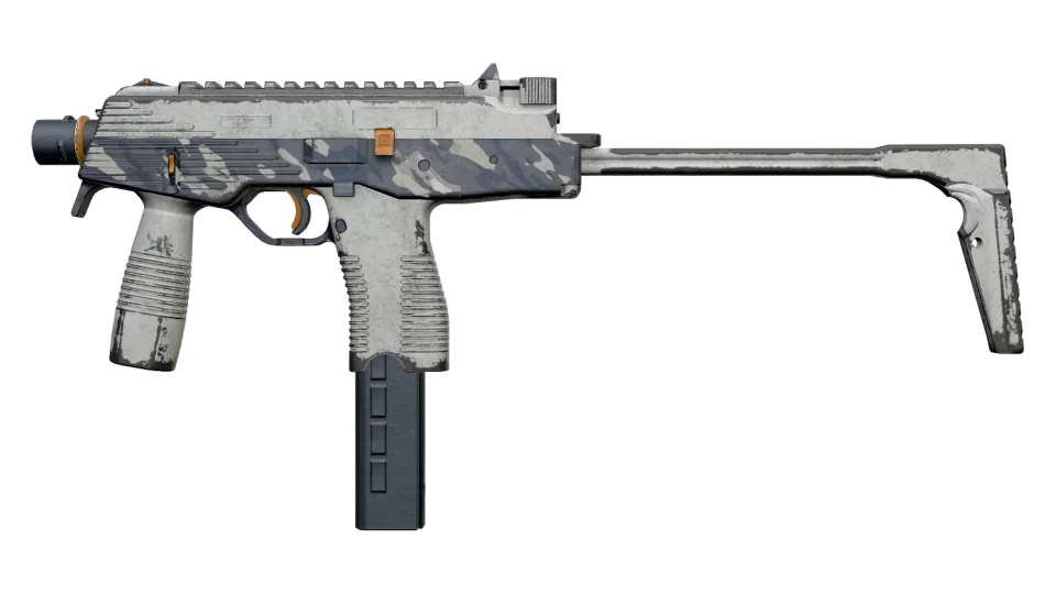 MP9 | Arctic Tri-Tone (Battle-Scarred)