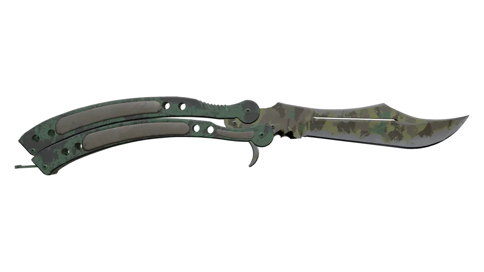 ★ Butterfly Knife | Boreal Forest (Battle-Scarred) thumbnail