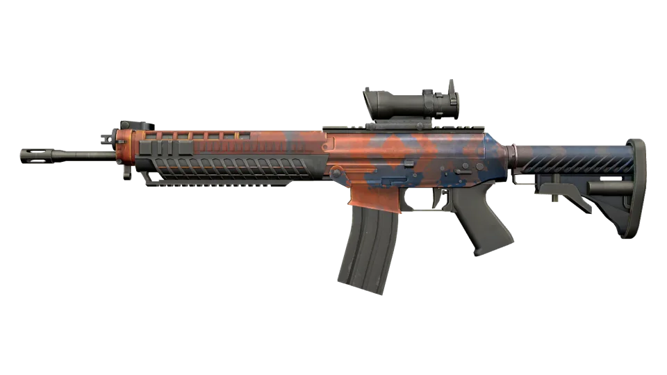 SG 553 | Danger Close (Field-Tested)
